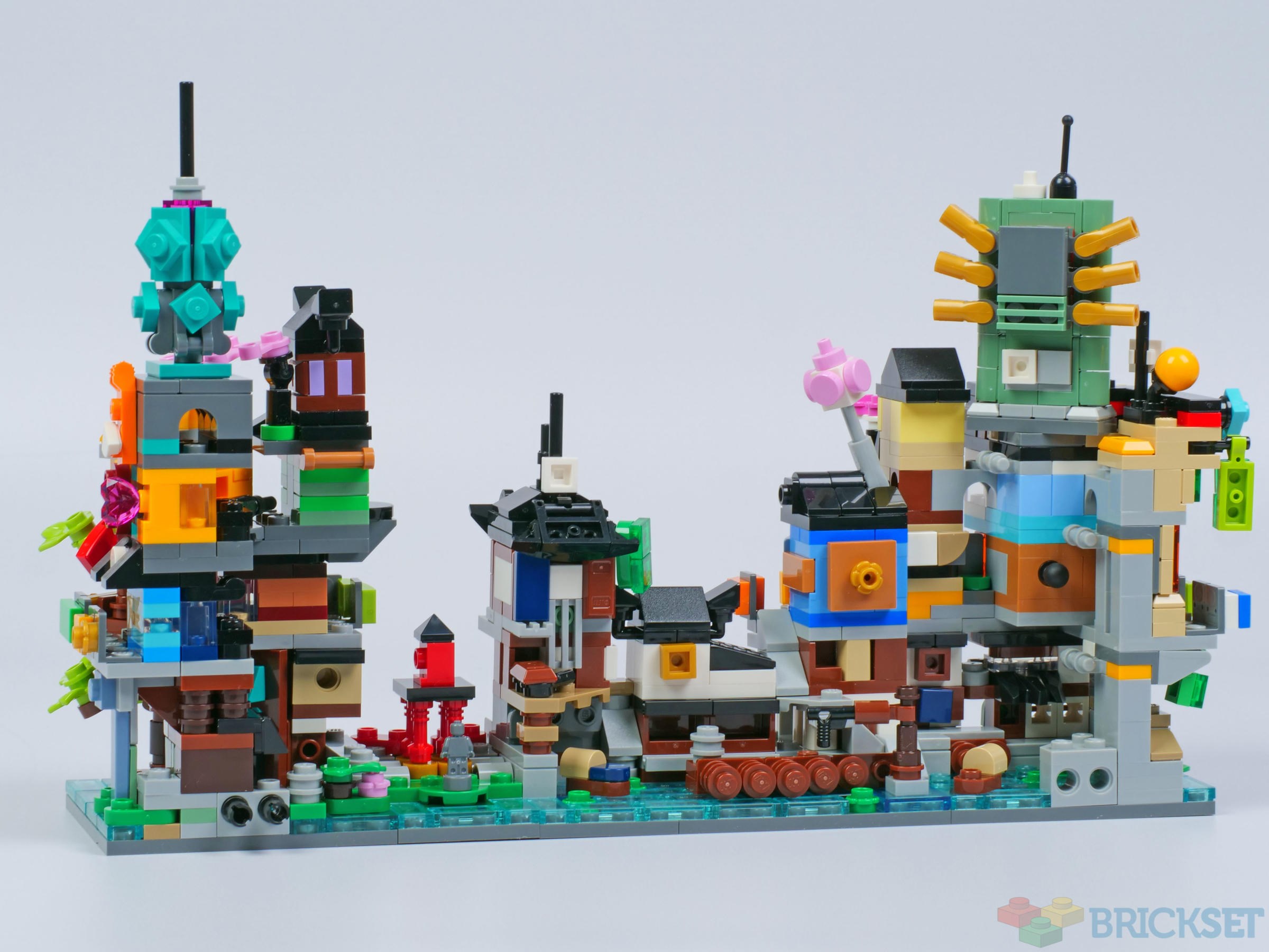 LEGO 40705 Micro NINJAGO City Gardens Review Brickset