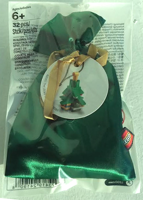 LEGO 2015 Christmas Ornament Package