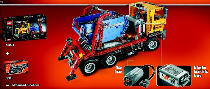 Lego technic sets store with power functions