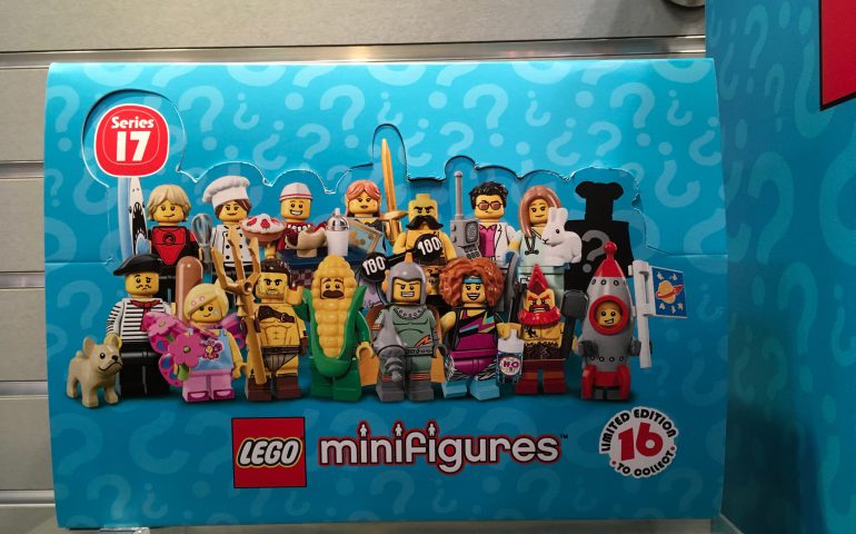 lego minifigures series 17 mystery figure rarity