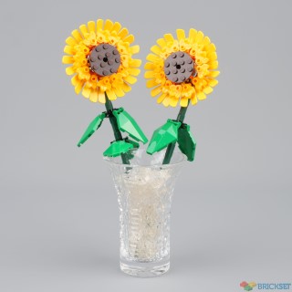 Lego Sunflowers Review Brickset