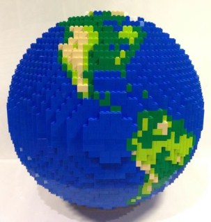 globe interesting lego brickset earth