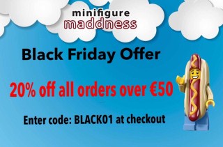 Black Friday offer at Minifigure Maddness