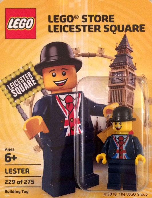 Lego Store Leicester Square Minifigure really rare 