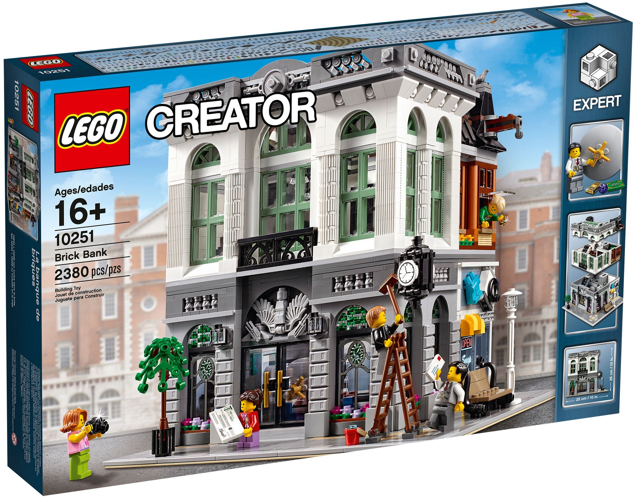 misundelse Royal familie Klassificer Review: 10251 Brick Bank | Brickset: LEGO set guide and database