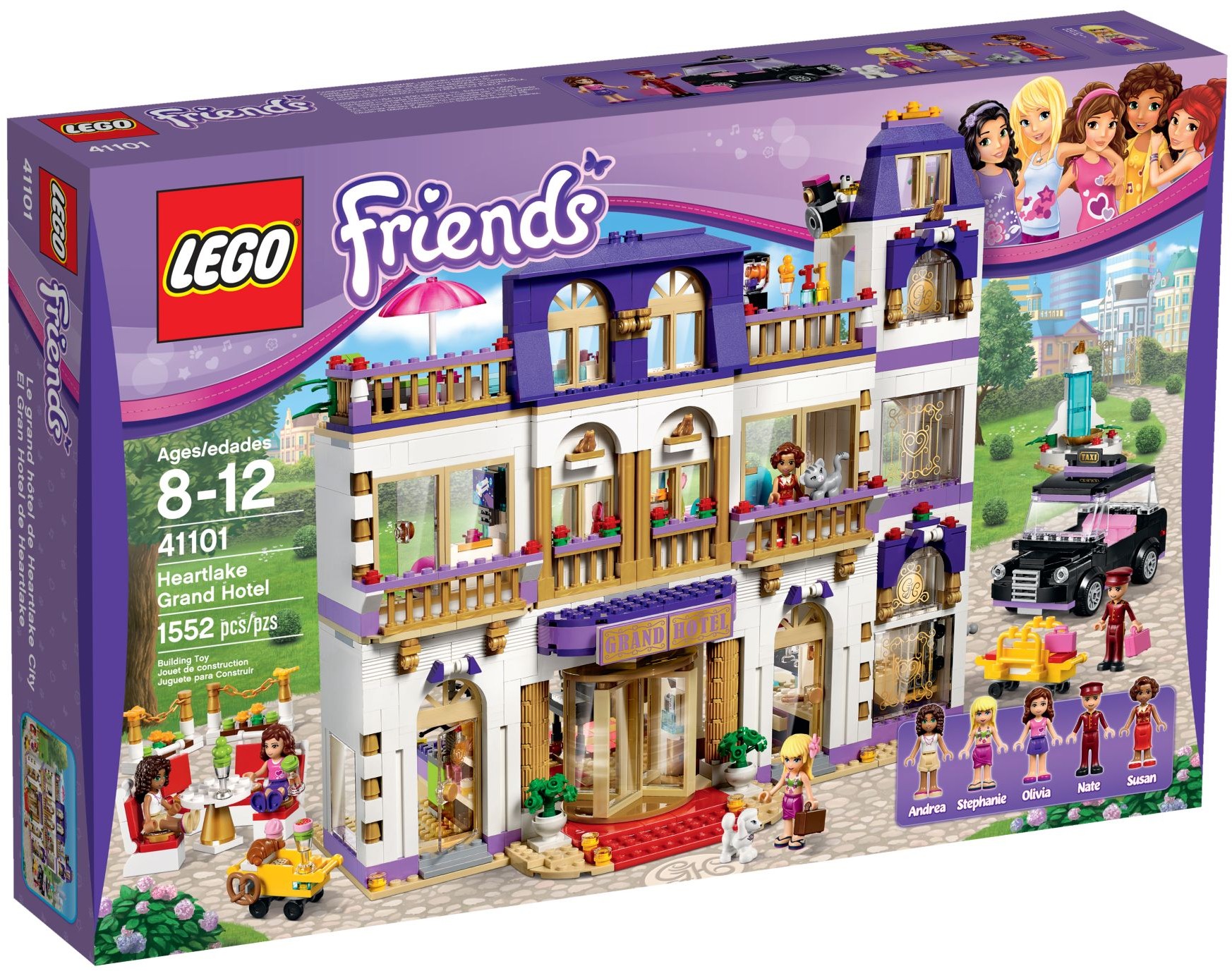 Review: 41101 Heartlake Grand Hotel | Brickset: LEGO set ...