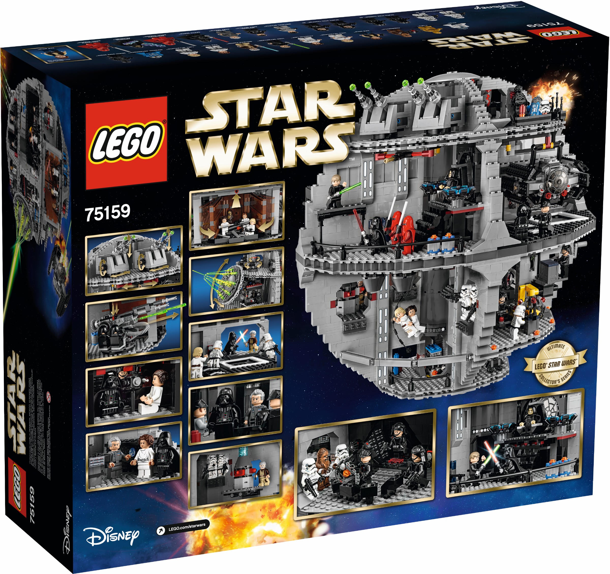 Lego Star Wars 75159 Death Star Review Brickset Lego Set