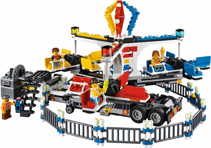 grind Plateau middelen Review: 10244 Fairground Mixer | Brickset: LEGO set guide and database