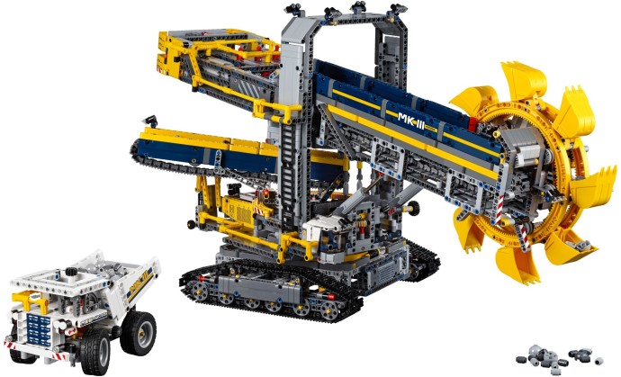 REVIEW] 42055 Bucket Wheel Excavator - Mindstorms, Team and Scale Modeling - Eurobricks Forums