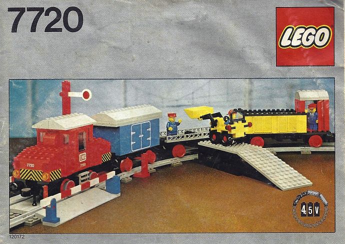 musikalsk detektor Picasso LEGO 7720 Diesel Freight Train Set | Brickset