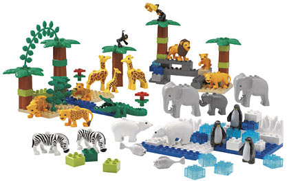 Lego education wild animal set