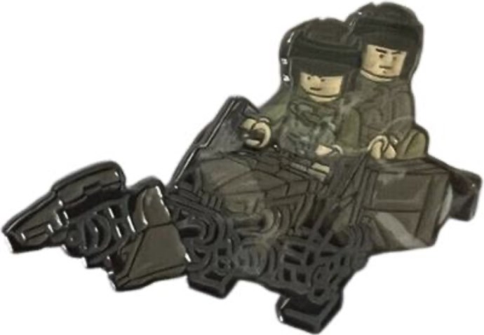 Lego Sdcc Endor Speeder Chase Pin Brickset