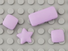 REDDISH LILAC <h1>Reddish Lilac</h1><div class='tags floatleft'><a href='/colours/family-Purple'>Purple</a> <a href='/colours/type-Solid'>Solid</a> <a href='/parts/colour-Reddish-Lilac'>REDDISH LILAC</a> </div><div class='floatright'>Image © 2025 <a href='https://ryliehowerter.net/'>Rylie Howerter</a></div>