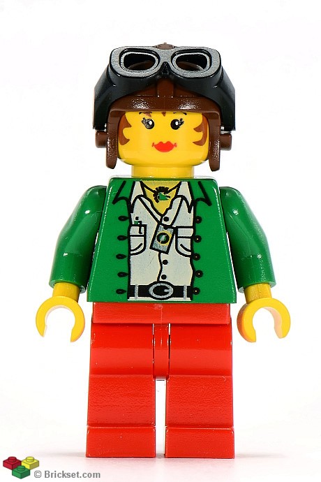 Desert LEGO VINTAGE  Minifig   5978  5988  Miss Gail Storm 