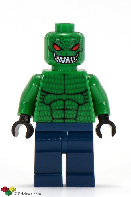 Lego ® Super Heroes Batman Minifigure Killer Croc bat008 from 7780 Guide NEW 