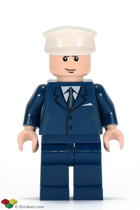Lego Colonel Dovchenko 7626 7628 Indiana Jones Minifigure 