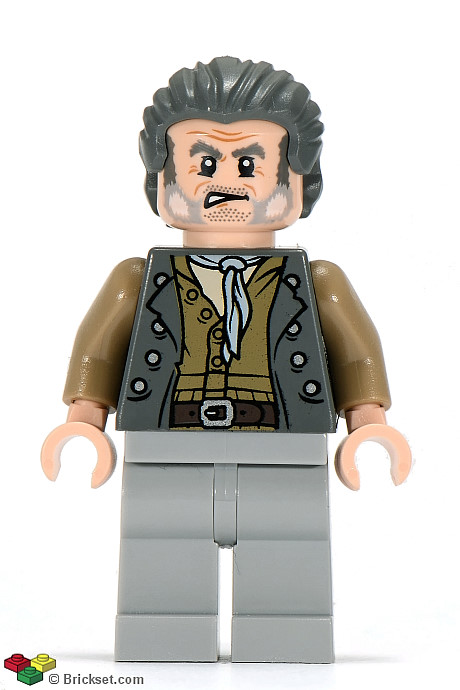 Lego Joshamee Gibbs Minifigure from Sets 4184 4193 Pirates NEW poc017 