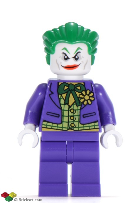 Realistic Figure Gotham City Supervillain Lego Moc Minifigure Joker 