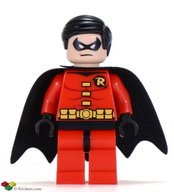 sh011 LEGO DC Super Heroes Minifigure Robin From Sets 6857 6860 