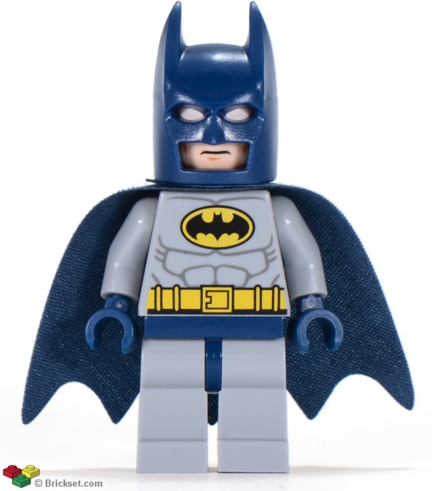 Lego Batman 76117 Light Bluish Gray (Type 3 Cowl) Super Heroes Minifigure