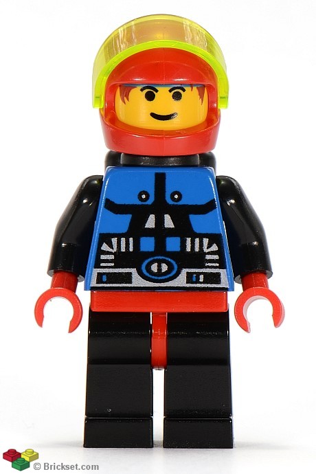 1x sp019-Ice Planet Chief-Space Classic Omino Minifig Lego Minifigures 