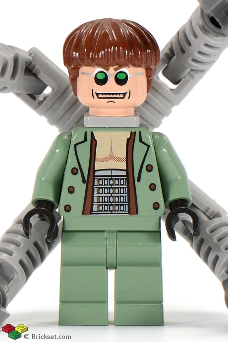 Octavius 4857 Doc Ock with Arms Minifigure Octavious Lego Dr 