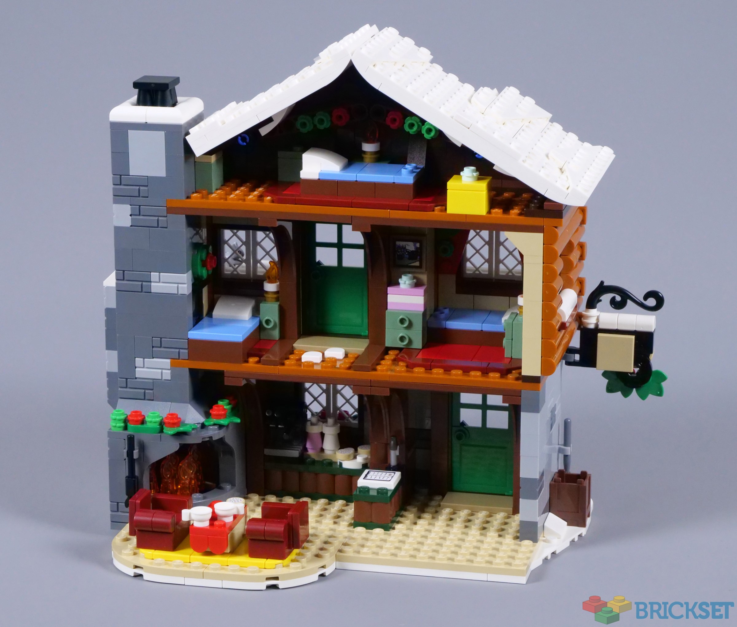 Review: #10325 Alpine Lodge (Winter Village) - BRICK ARCHITECT