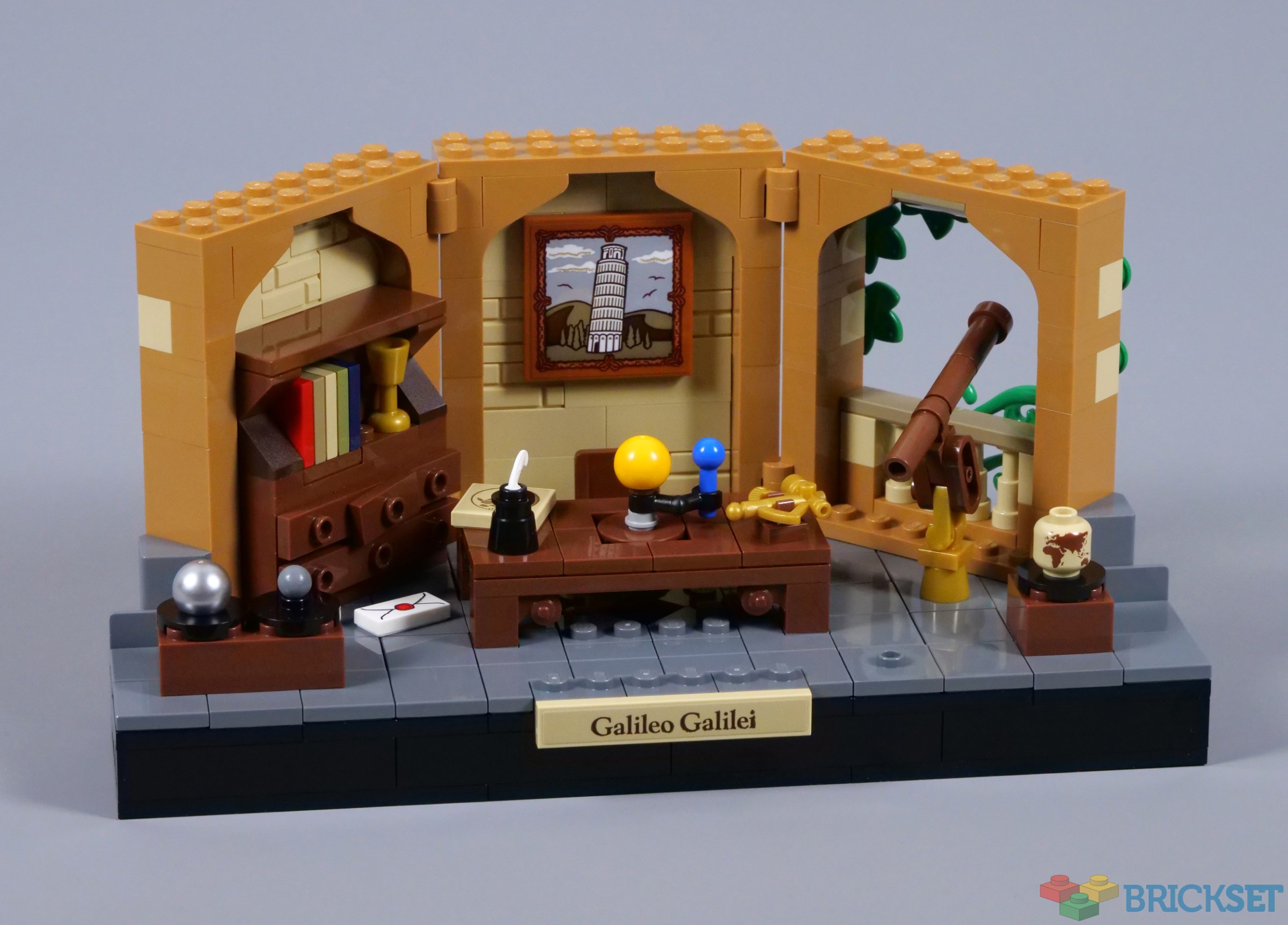 LEGO Ideas Tribute to Galileo Galilei (40595) Revealed - The Brick Fan