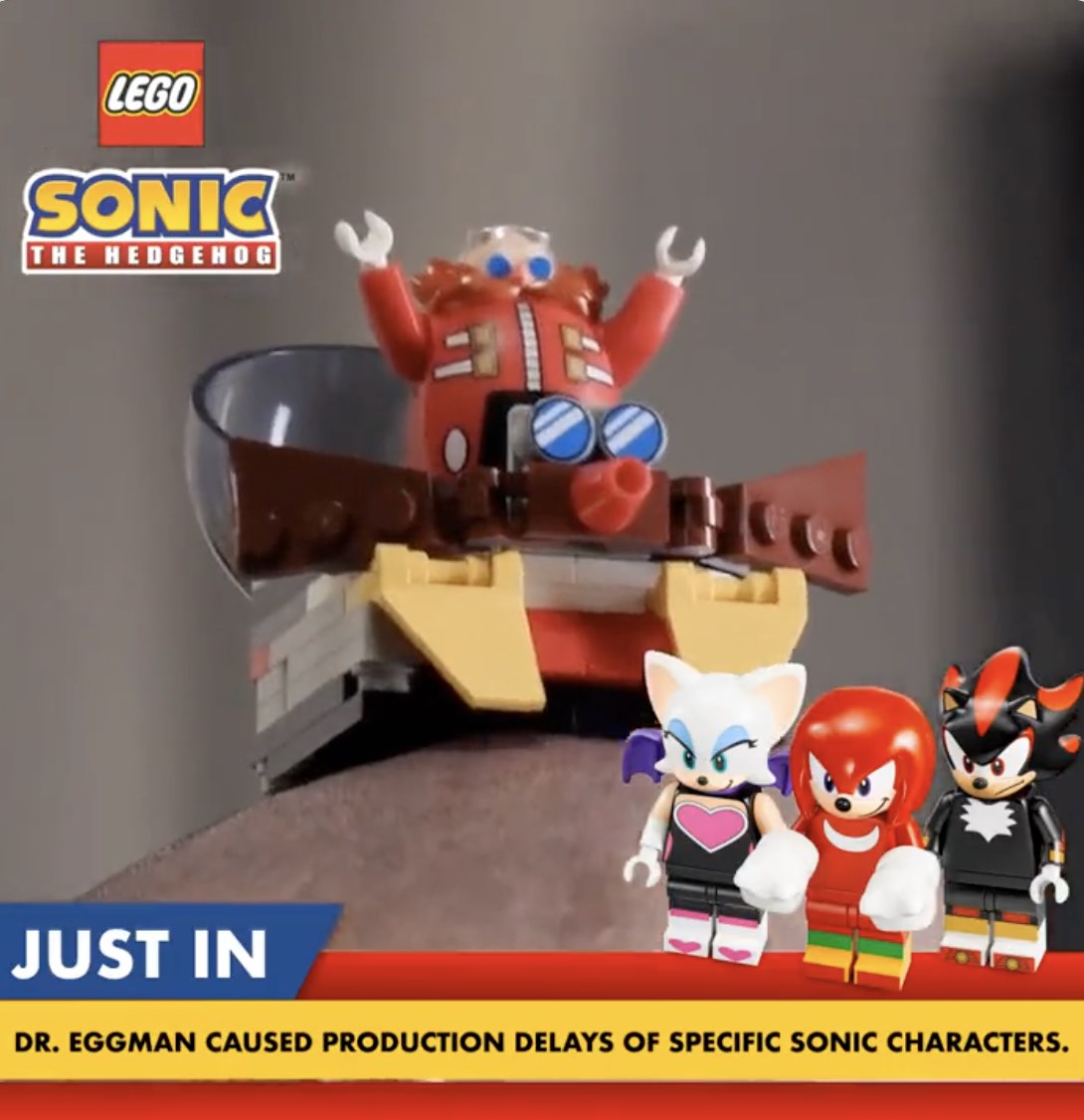 Sonic The Hedgehog 2023 plans will include new Lego sets says rumour