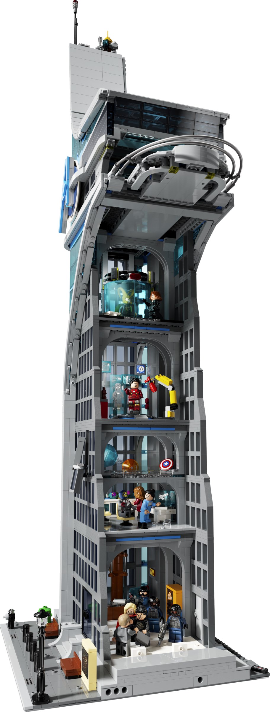 LEGO's Massive New AVENGERS Tower Set Would Impress Tony Stark - Nerdist