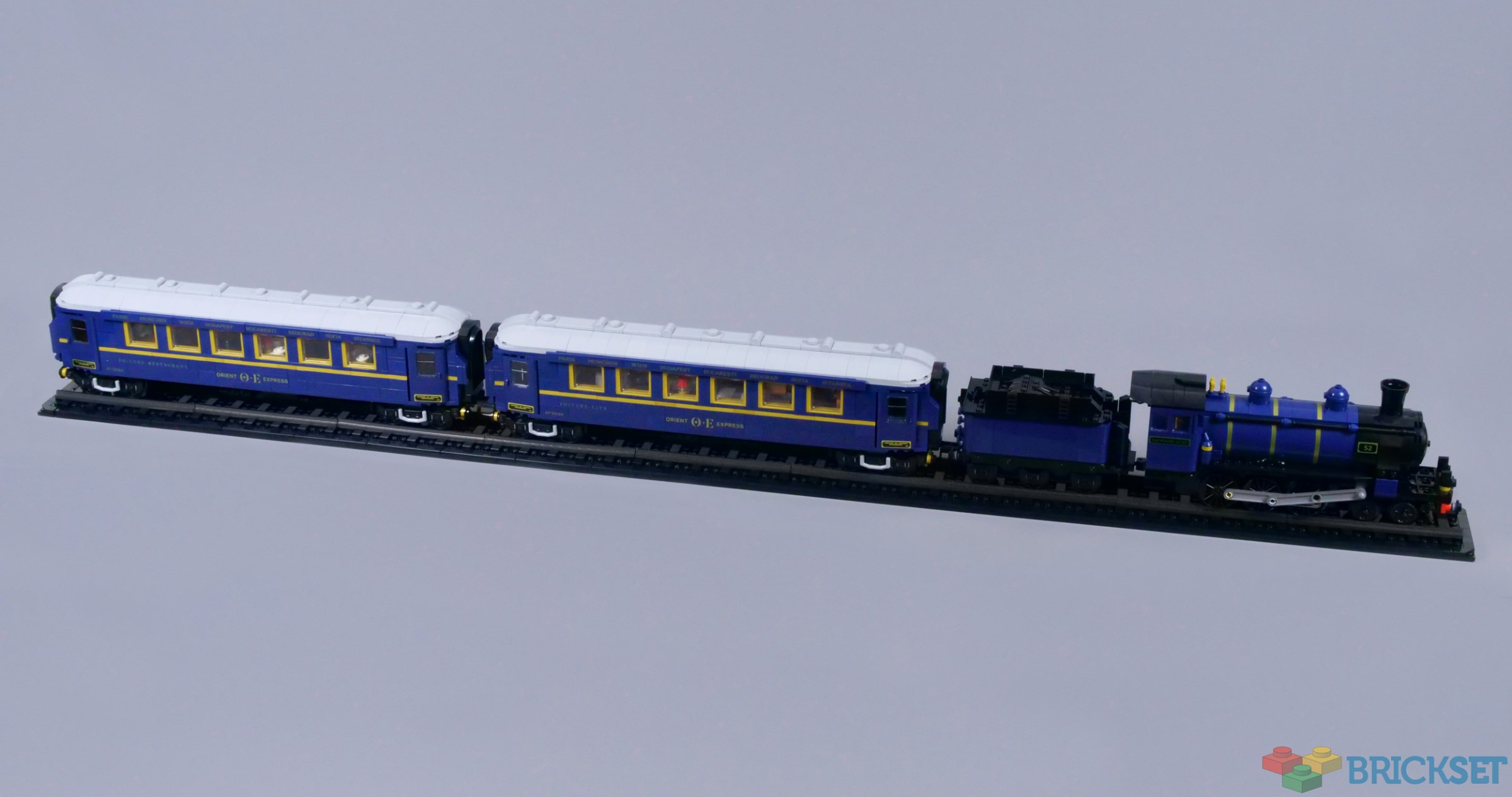 The LEGO Ideas Orient Express Train Set Is Available Now