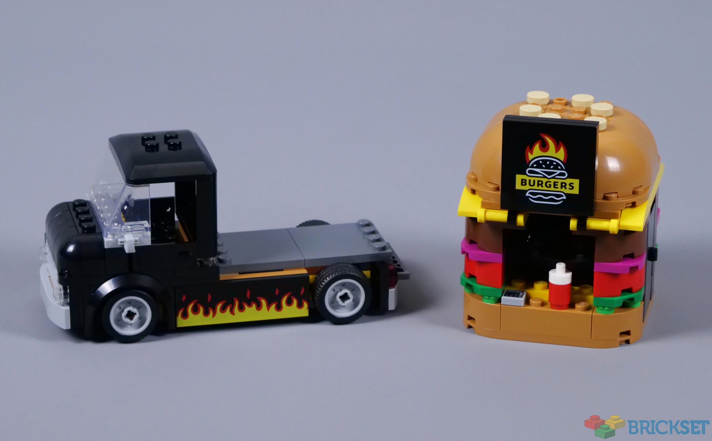 LEGO 60404 Burger Truck review | Brickset