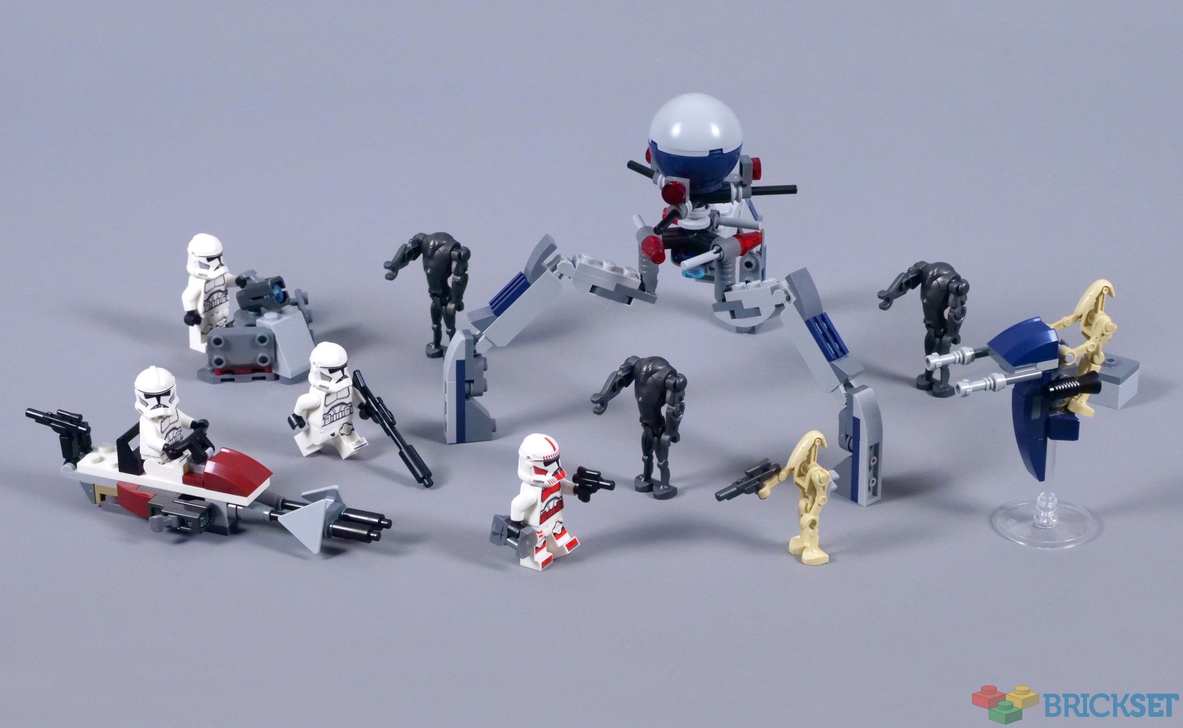 LEGO Star Wars: Clone Trooper Special Ops Army - 7 Clones - The Brick People