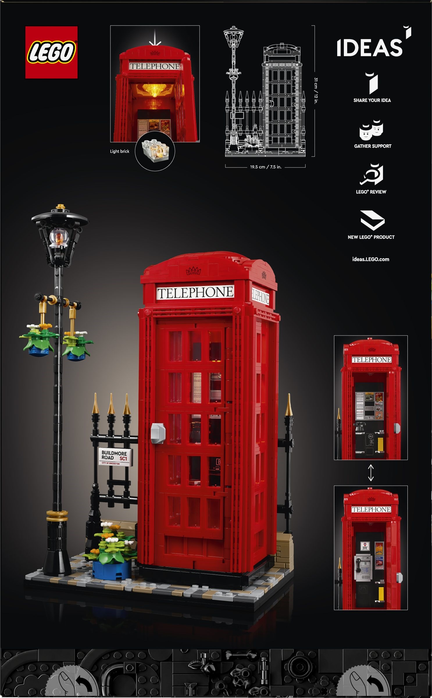 This is London Calling with the New LEGO Ideas Red London