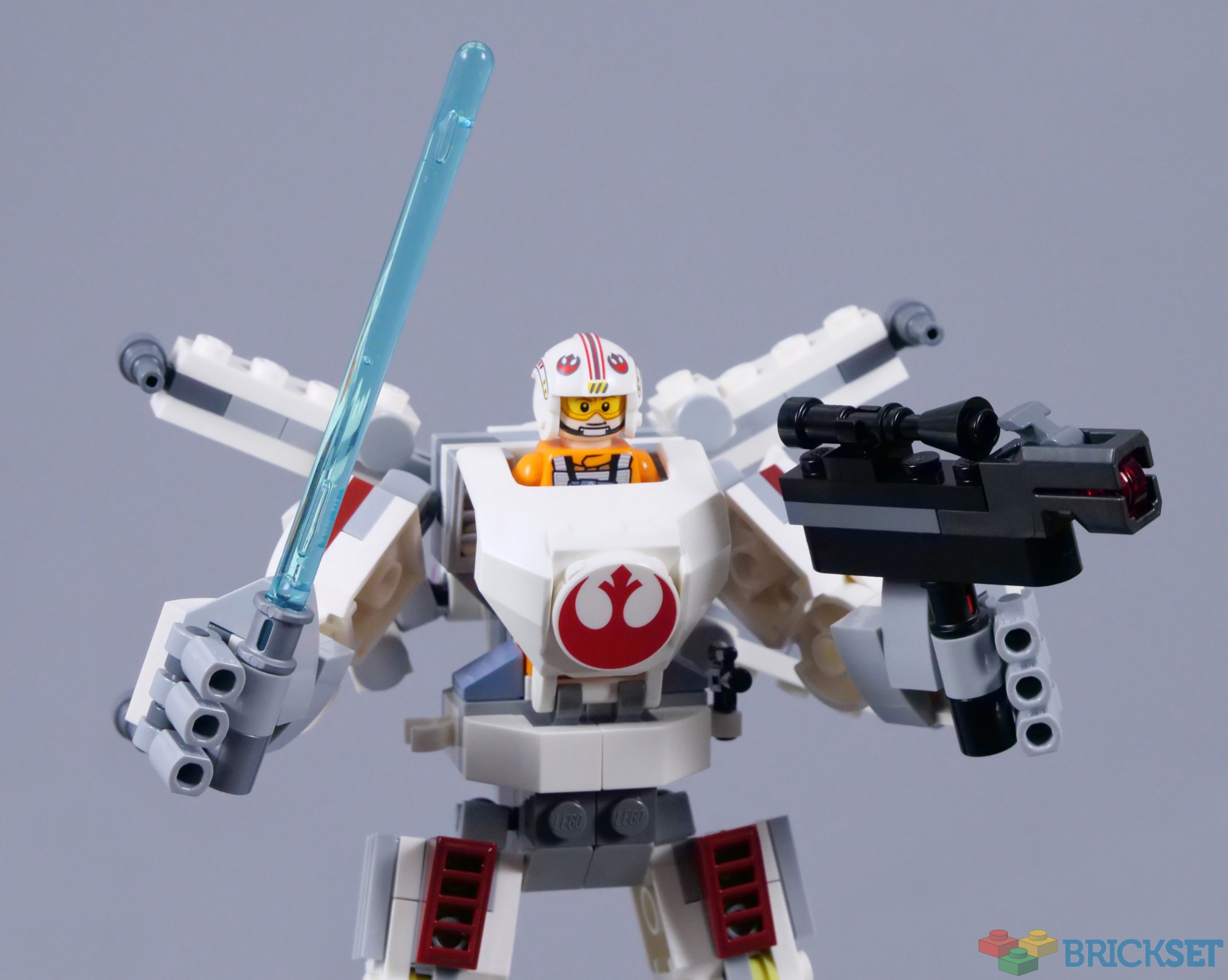 LEGO 75390 Luke Skywalker X-wing Mech review | Brickset