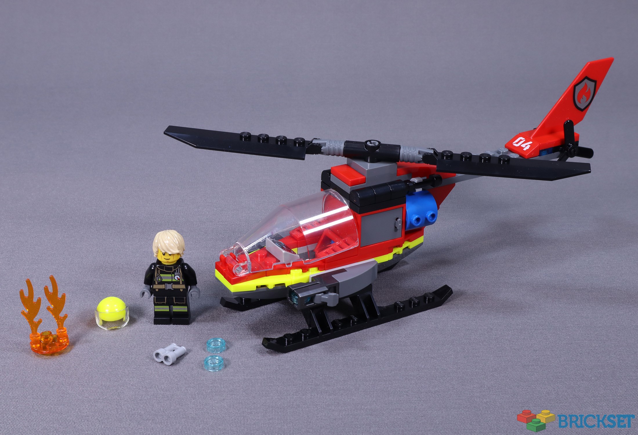 LEGO 60411 Fire Rescue Helicopter review | Brickset