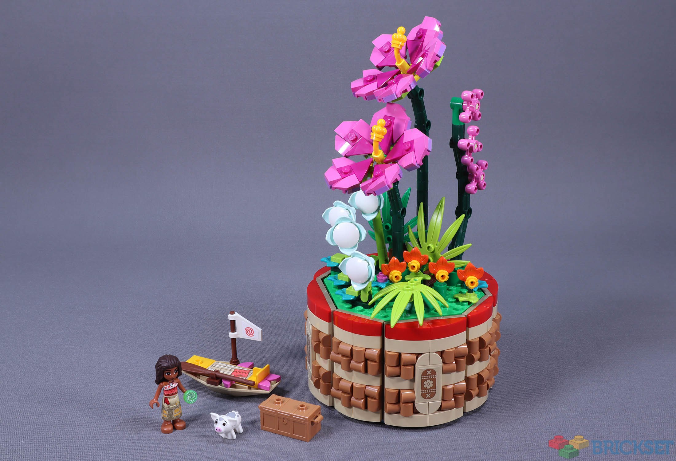 LEGO 43252 Moana's Flowerpot review | Brickset