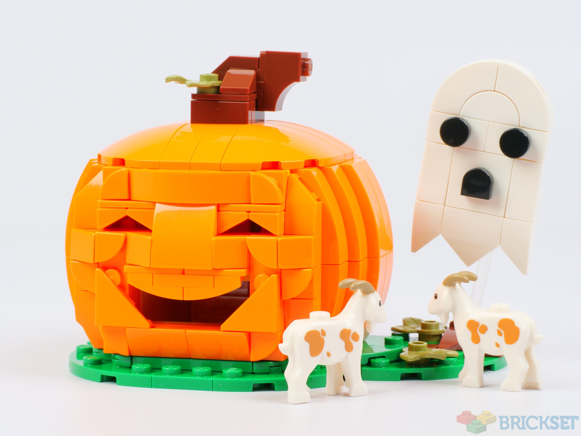 Pumpkin lego sale