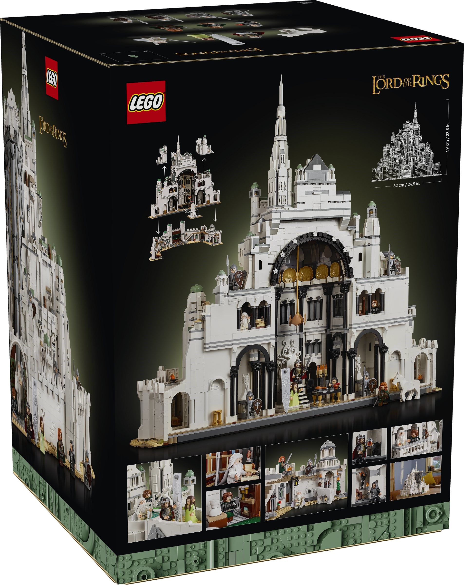 Minas Tirith fortress display view