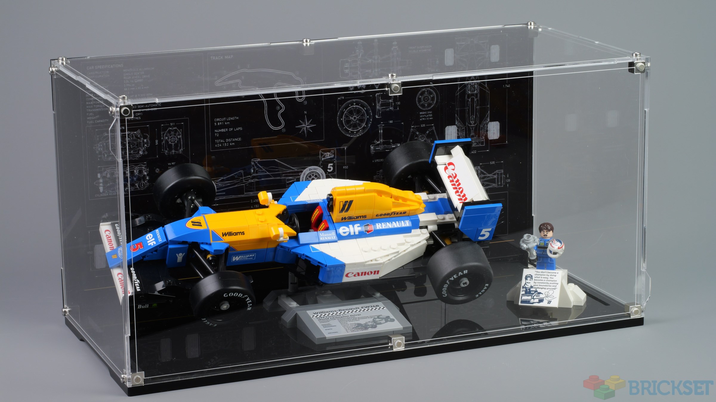 BrickZoneHub case for Williams FW14B | Brickset