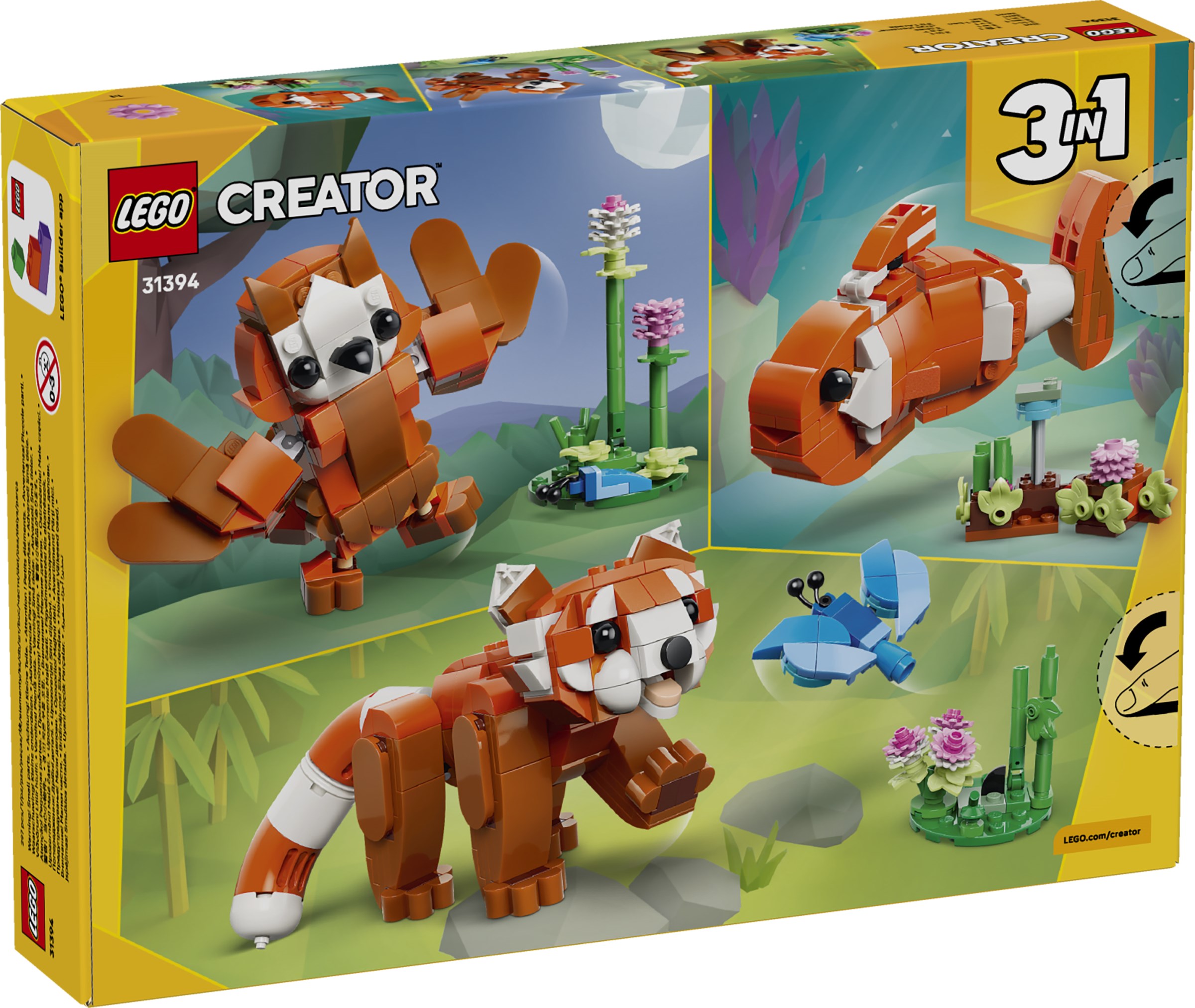 LEGO 31394 Red Panda