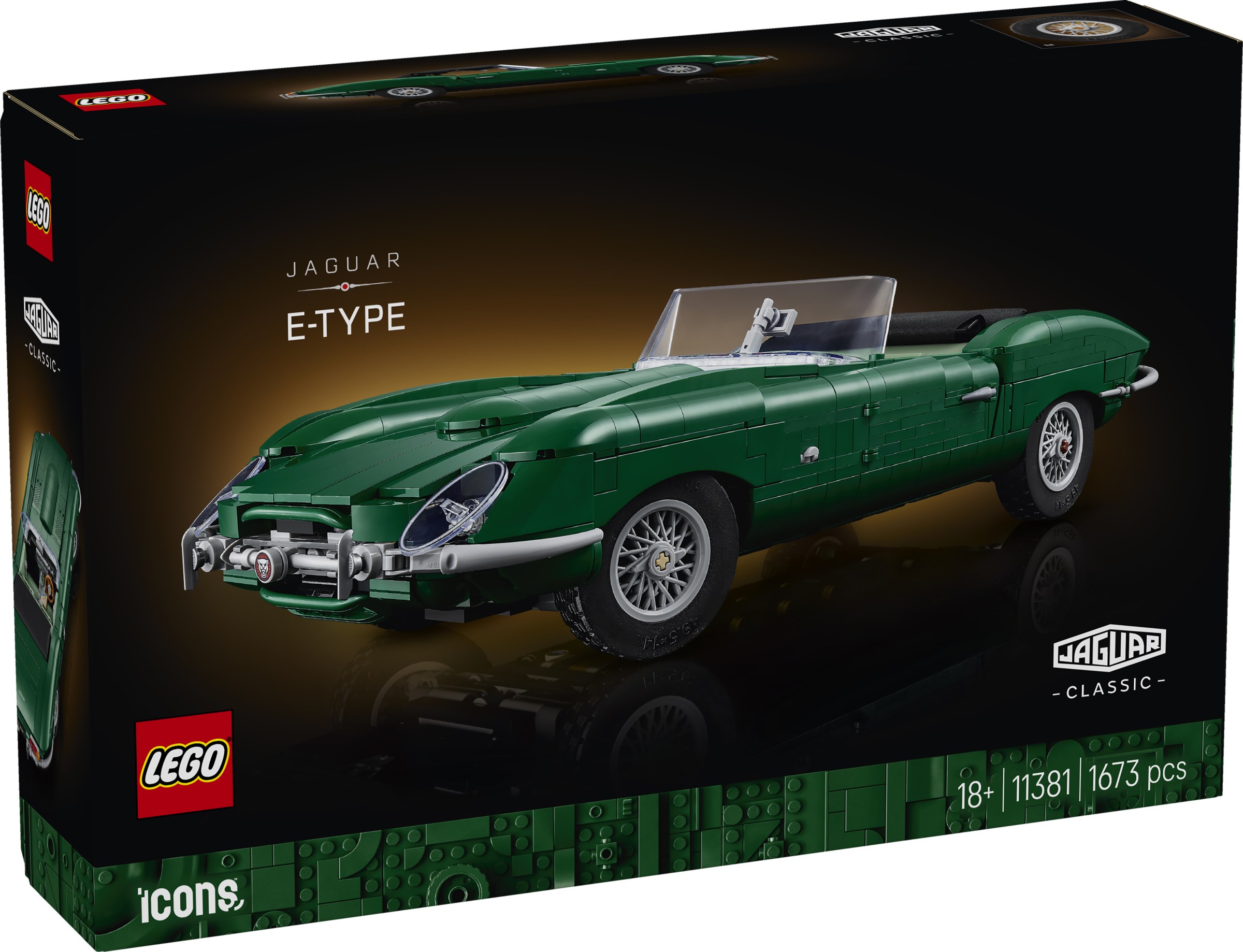 LEGO 11381 Jaguar E Type