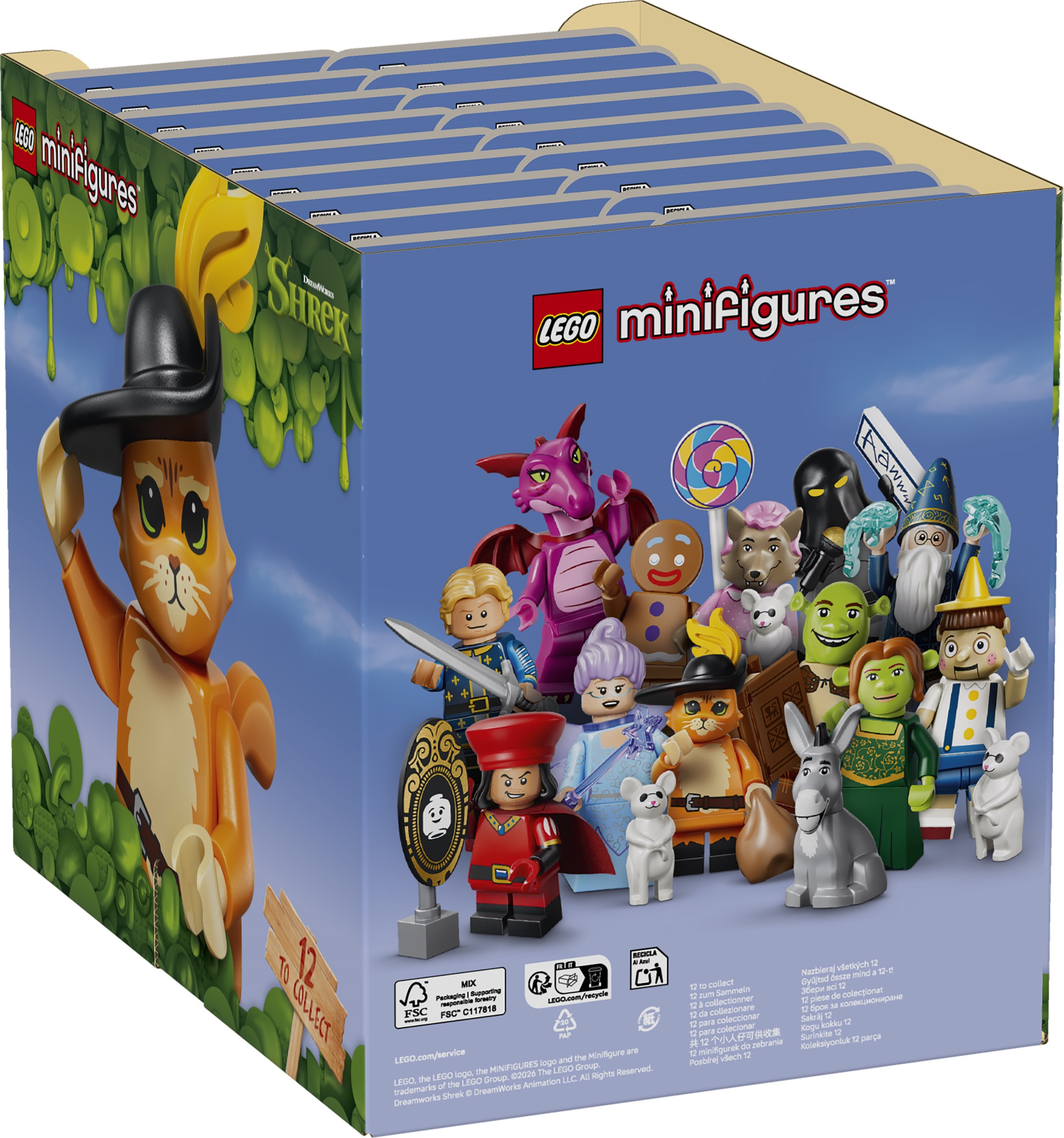 LEGO 71053 Shrek Collectable Minifigures