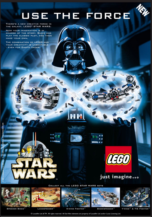 20 years of lego star wars