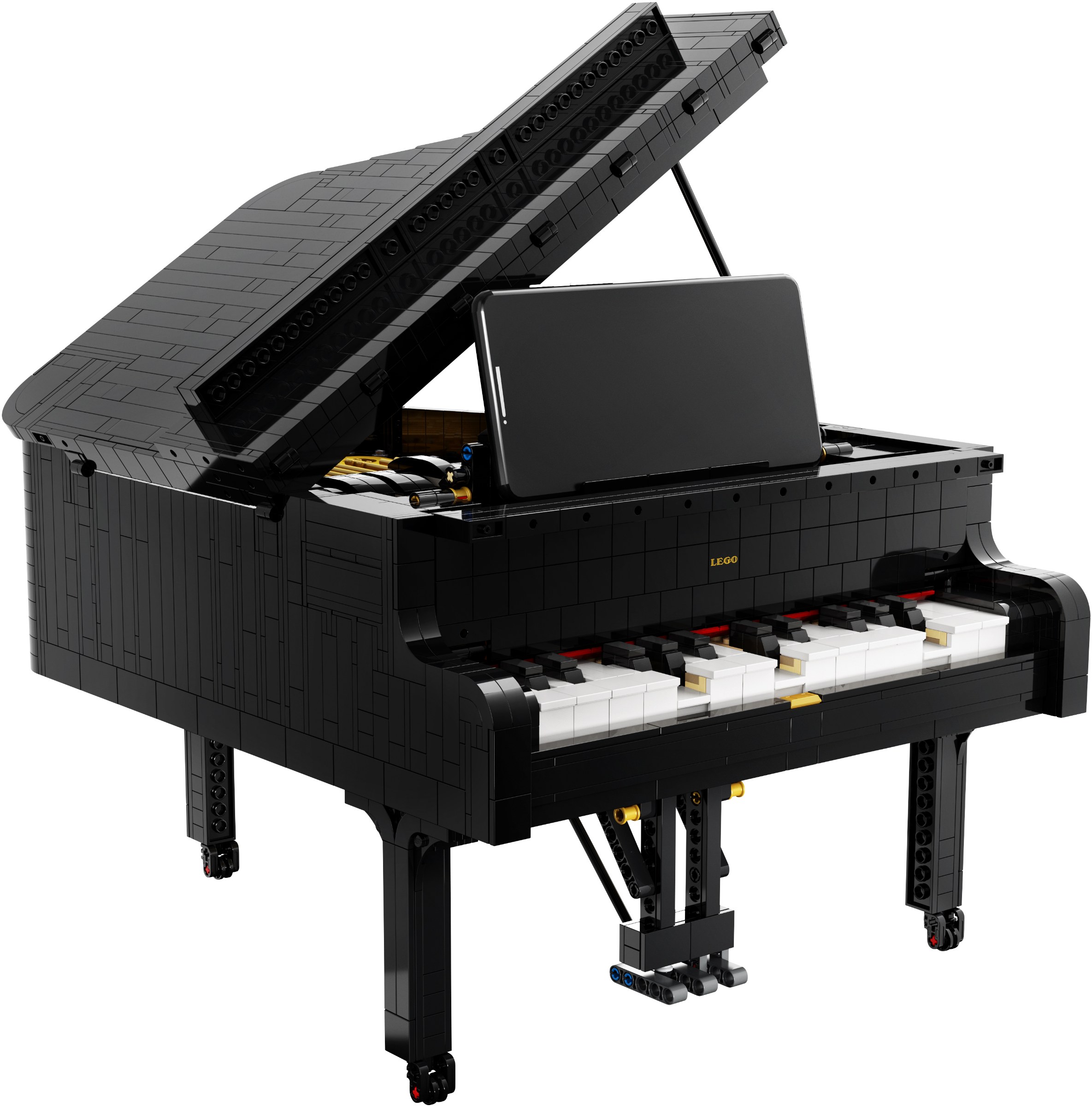 Lego grand piano playing sale