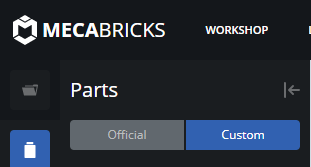 Mecabricks custom online parts