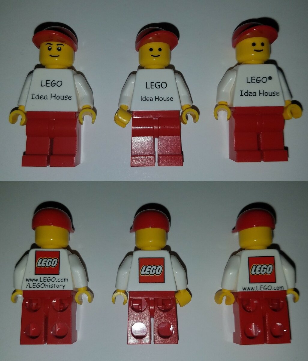 Rare minifigure differences | Brickset