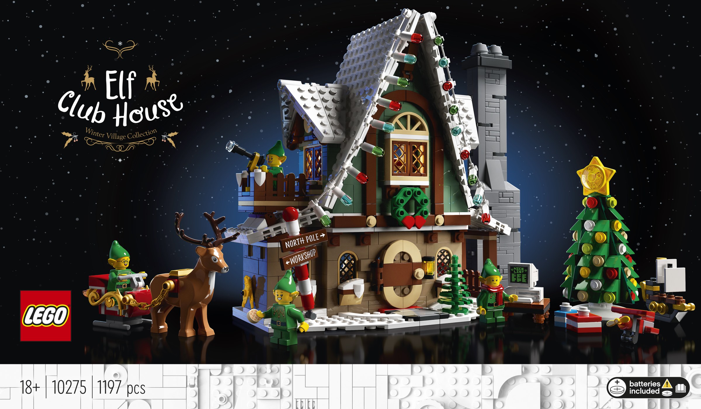 This year s Winter Village set revealed Brickset