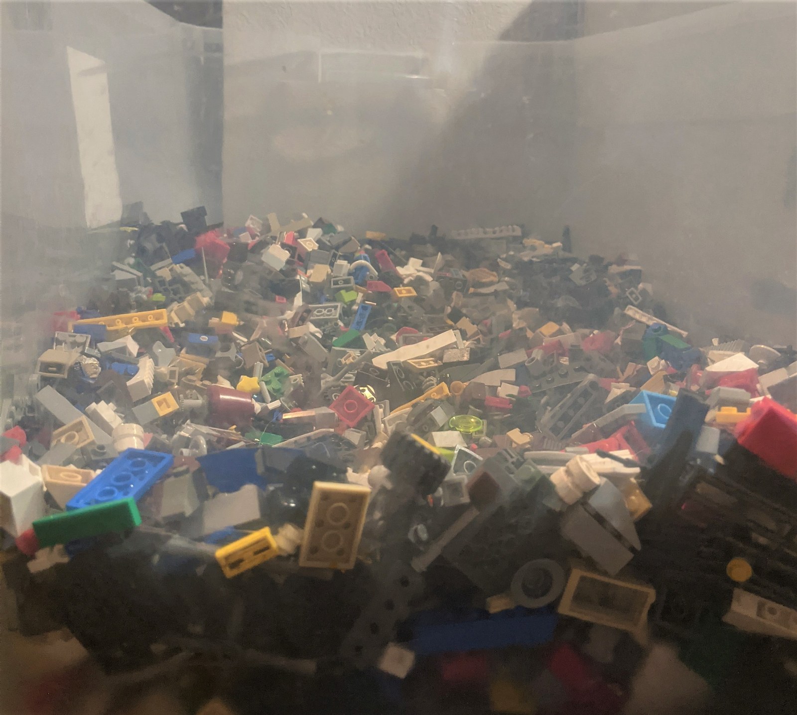 Lego 1Kg Of Random Mixed Medium/Small Bricks/Parts/Pieces Bulk Genuine! 