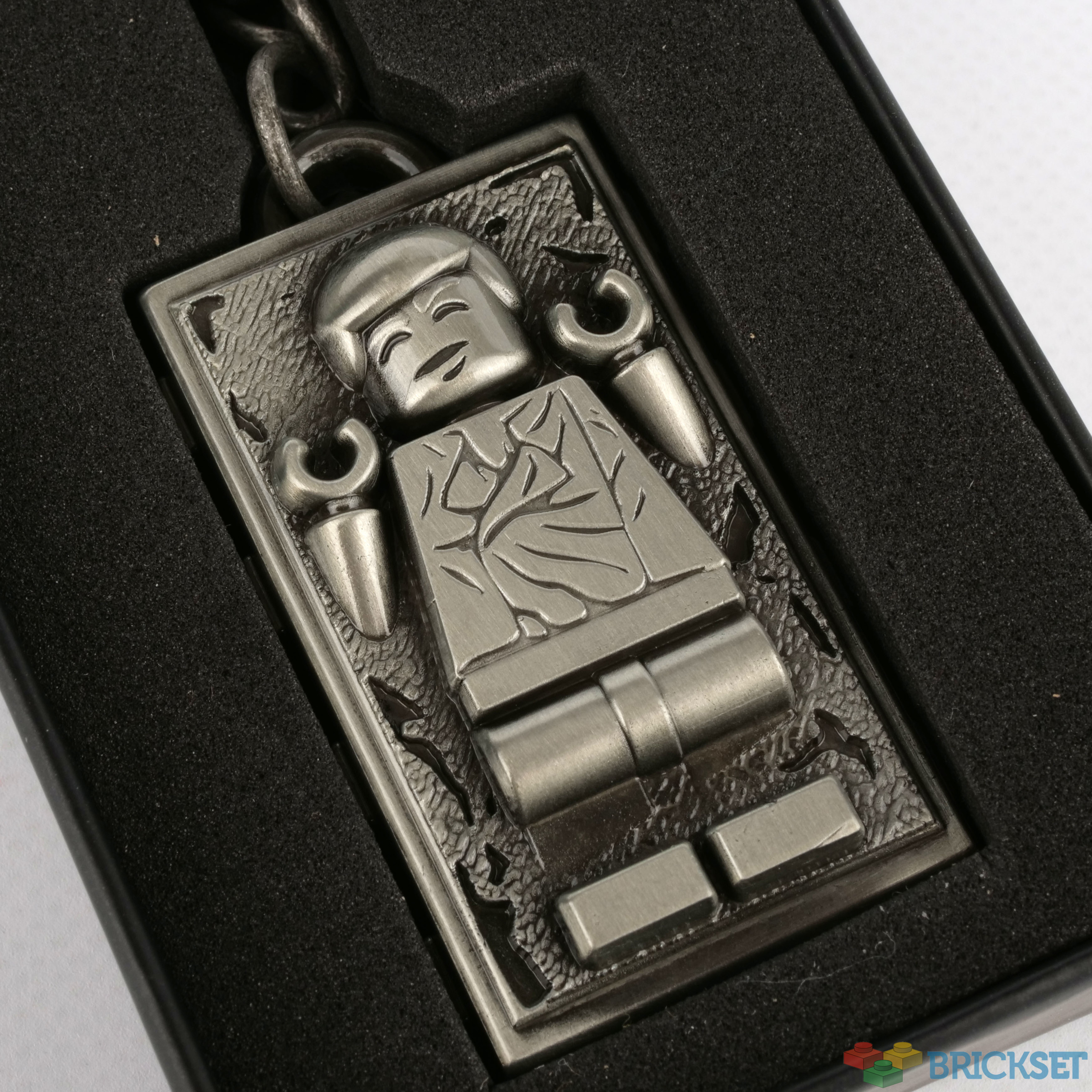 Metall Schlüsselanhänger Star Wars keychain 6cm Han Solo in Carbonite 